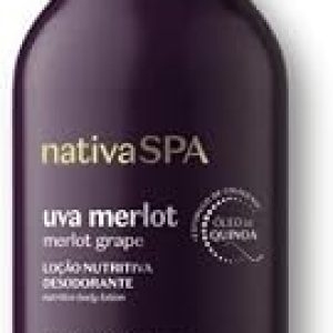 Loção Nutritiva Nativa Spa Uva Merlot 400ml Hidratante Corporal