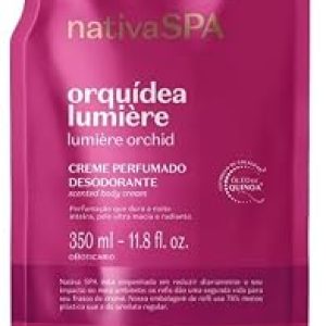 Refil Creme Perfumado Desodorante Nativa SPA Orquídea Lumière 350ml