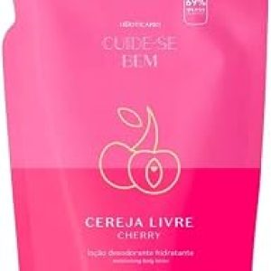 O BOTICARIO CUIDE-SE BEM CEREJA LIVRE HIDRATANTE REFIL 350ml