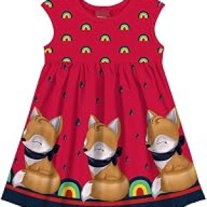 Vestido Bebê Meia Malha Estampado – Kyly