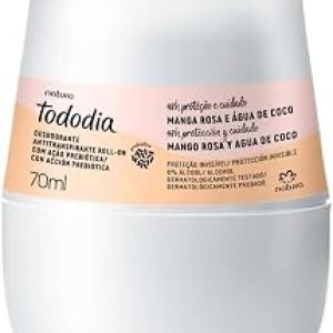 Desodorante Antitranspirante Roll-on Tododia Algodão 70 ml