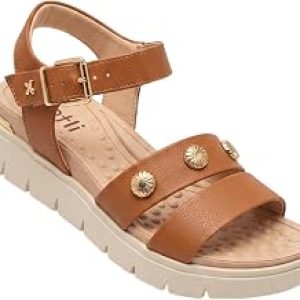 Sandália Papete Flatform Feminina Softli Floater Lux Âmbar