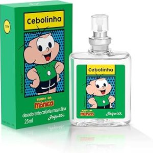 Colônia desodorante masculino teen Cebolinha Turma da Mônica 25ml em spray Jequiti