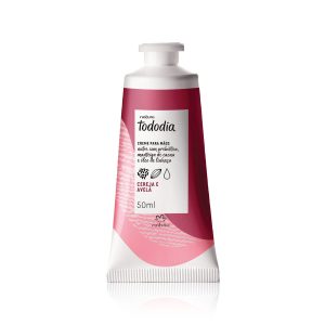 Creme Nutritivo para Mãos Natura Tododia Cereja e Avelã 50ML