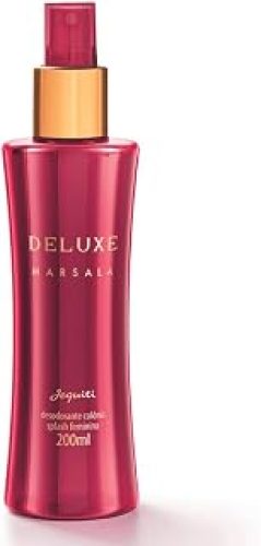 Desodorante Colônia Deluxe Marsala Jequiti 200ml Splash Feminina
