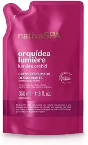 Refil Creme Perfumado Desodorante Nativa SPA Orquídea Lumière 350ml