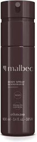 O BOTICARIO MALBEC TRADICIONAL DESORANTE BODY SPRAY 100ml