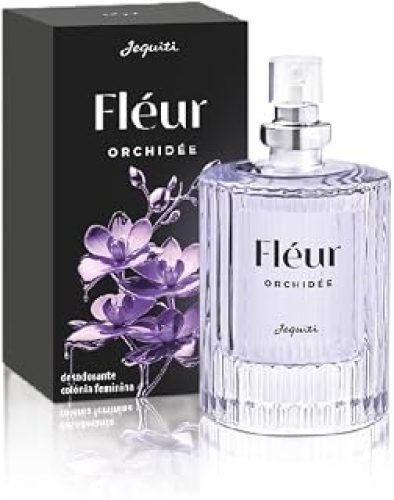 Desodorante colônia feminina Fléur Orchidée 25ml em spray Jequiti