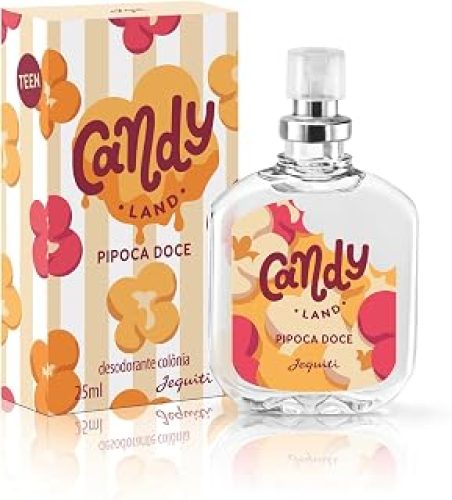 Jequiti Colônia Candy Land Pipoca Doce – Perfume Feminino 25ml