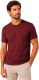 Camiseta Masculina OGOCHI Slim Fit 100% Algodão Manga Curta (BR, Alfa, XG, Plus Size, Vinho)