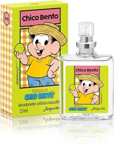 Deo-colônia masculino teen Chico Bento Turma da Mônica 25ml em spray Jequiti