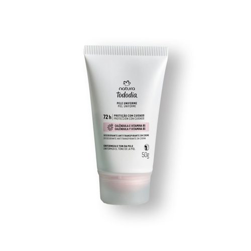 Natura Tododia Desodorante Antitranspirante em Creme Pele Uniforme 50g