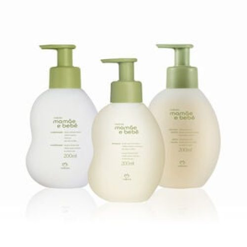 Kit Mamãe e Bebê Shampoo, Condicionador e Sabonete Líquido (3 produtos)