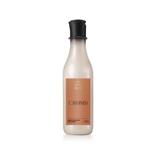 Sabonete Líquido Cremoso para o Corpo Ekos Castanha 195ml